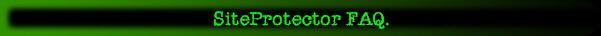 SiteProtector FAQ.